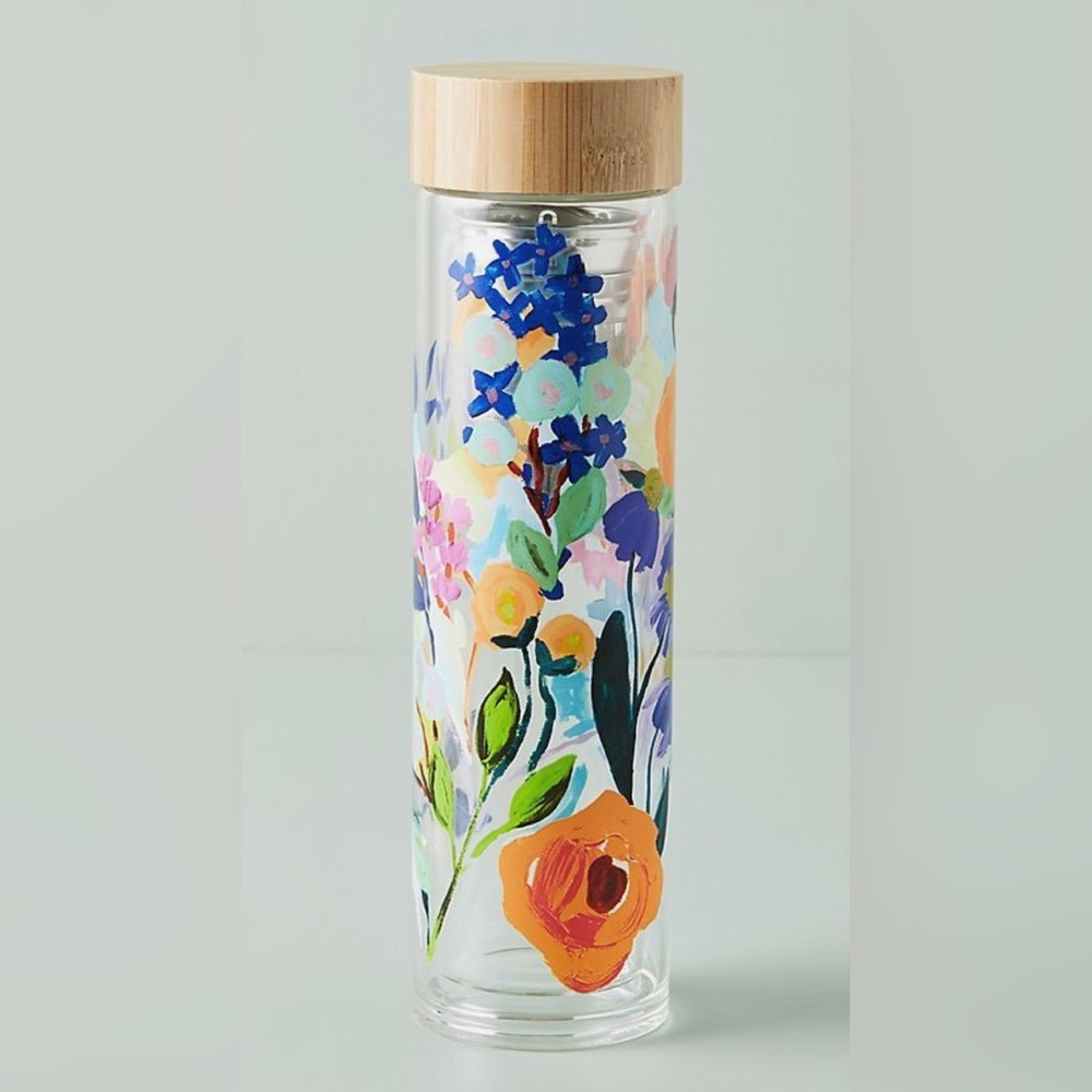 *Sold Out* Anthropologie Remi Floral Glass Infuser- NIB
